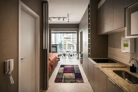 Apartamento com 1 Quarto para alugar, 23m² no Paraíso, São Paulo