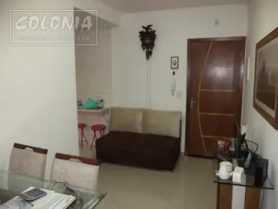 Apartamento com 2 Quartos à venda, 55m² no Jardim Santo Antônio, Santo André