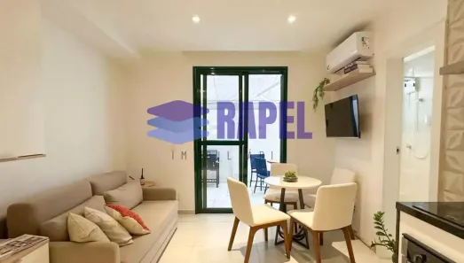 Apartamento com 1 Quarto para alugar, 58m² no Copacabana, Rio de Janeiro