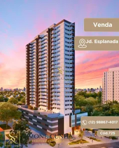Apartamento com 2 Quartos à venda, 58m² no Jardim Esplanada, São José dos Campos