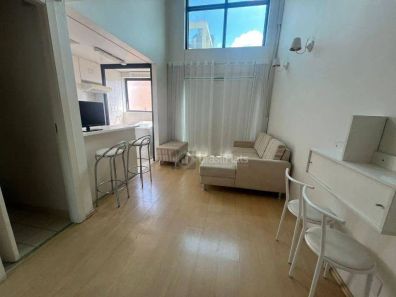 Apartamento com 1 Quarto para venda ou aluguel, 45m² no Moema, São Paulo