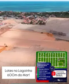 Lote/Terreno à venda, 125m² no Lagoinha, Paraipaba