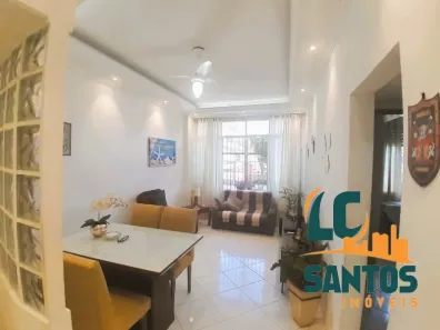 Apartamento com 2 Quartos para venda ou aluguel, 77m² no Boqueirão, Santos