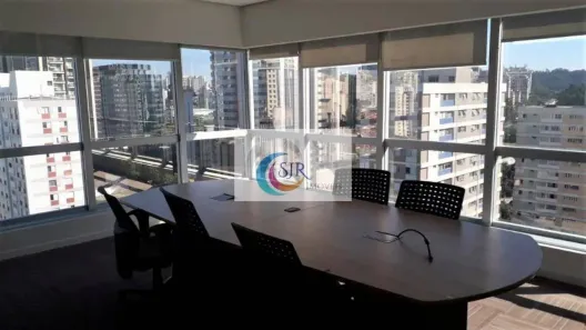 Sala Comercial para alugar, 417m² no Cidade Monções, São Paulo