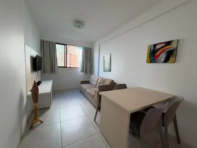 Apartamento com 1 Quarto para alugar, 35m² no Boa Viagem, Recife
