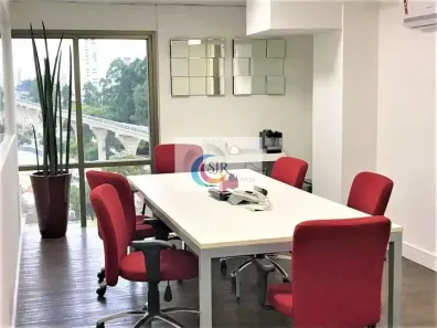 Sala Comercial para alugar, 160m² no Cidade Monções, São Paulo