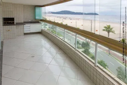 Apartamento com 3 Quartos para alugar, 173m² no Aviação, Praia Grande