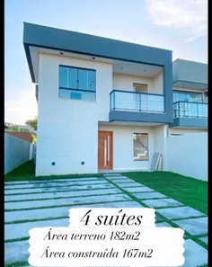 Casa de Condomínio com 4 Quartos à venda, 181m² no Vila de Abrantes (Abrantes), Camaçari