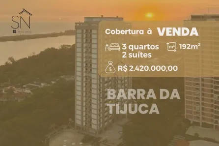 Cobertura com 3 Quartos à venda, 192m² no Barra da Tijuca, Rio de Janeiro