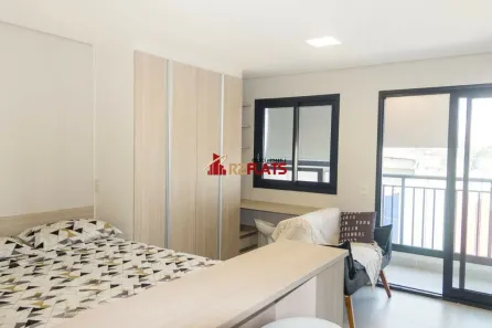 Flat com 1 Quarto para alugar, 33m² no Indianópolis, São Paulo