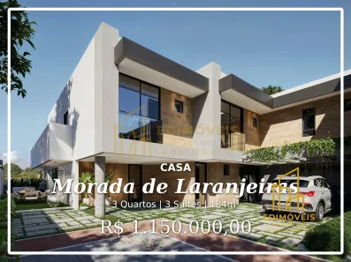 Casa com 3 Quartos à venda, 184m² no Morada de Laranjeiras, Serra