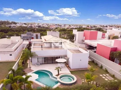 Casa de Condomínio com 3 Quartos para alugar, 398m² no Condomínio Fazenda Palmeiras Imperiais, Salto