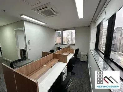 Sala Comercial para alugar, 100m² no Indianópolis, São Paulo