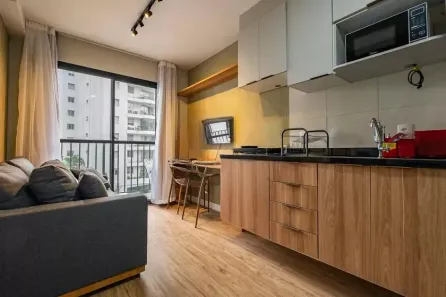 Kitnet com 1 Quarto à venda, 27m² no Pinheiros, São Paulo