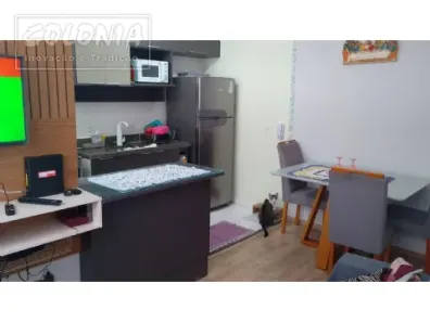 Apartamento com 2 Quartos à venda, 39m² no Santa Maria, Santo André