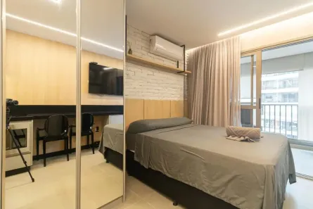 Kitnet com 1 Quarto à venda, 29m² no Indianópolis, São Paulo