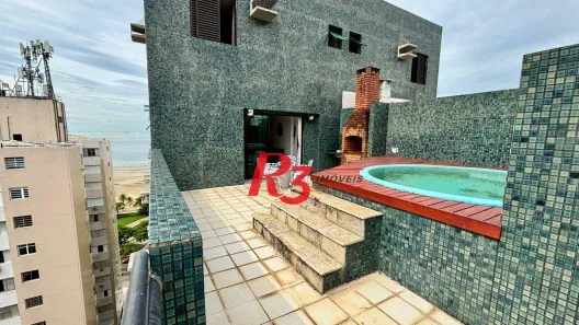 Cobertura com 3 Quartos à venda, 172m² no Pompéia, Santos