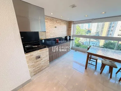 Apartamento com 3 Quartos para alugar, 117m² no Jardim Astúrias, Guarujá