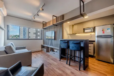 Apartamento com 1 Quarto para alugar, 56m² no Três Figueiras, Porto Alegre