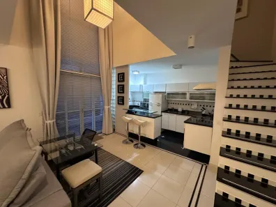 Apartamento com 1 Quarto para alugar, 84m² no Paraíso do Morumbi, São Paulo
