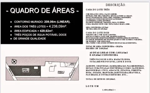 Lote/Terreno à venda, 4280m² no , Porto Seguro