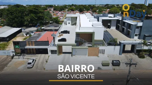 Apartamento com 2 Quartos para alugar, 45m² no São Vicente, Boa Vista