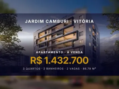 Apartamento com 3 Quartos à venda, 86m² no Jardim Camburi, Vitória