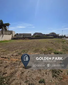 Lote/Terreno à venda, 1200m² no Golden Park Residence II, Mirassol