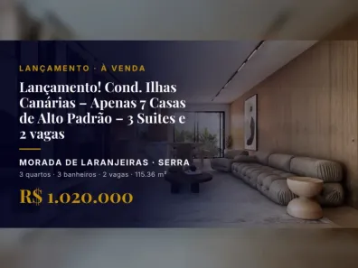 Casa com 3 Quartos à venda, 115m² no Morada de Laranjeiras, Serra