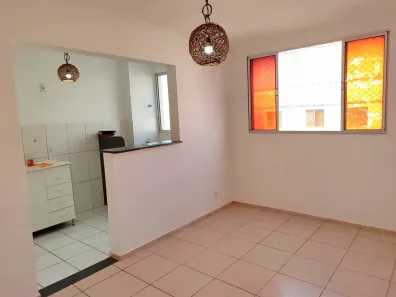 Apartamento com 2 Quartos para alugar, 46m² no Parque Esplanada III, Valparaíso de Goiás