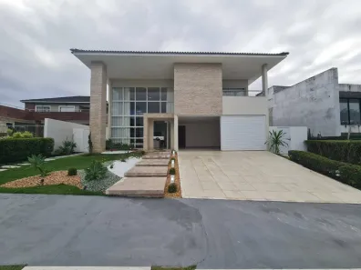 Casa de Condomínio com 4 Quartos para alugar, 493m² no Alphaville (Abrantes), Camaçari