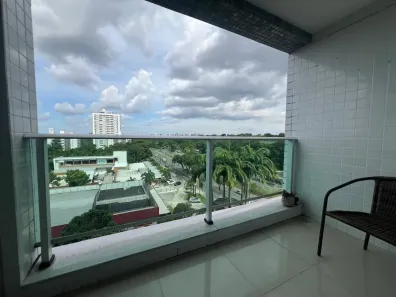 Apartamento com 3 Quartos para alugar, 96m² no São Jorge, Manaus