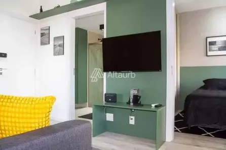 Apartamento com 2 Quartos para alugar, 40m² no Campo Belo, São Paulo