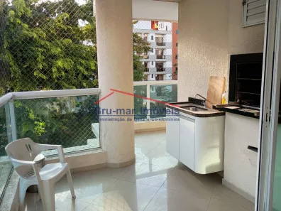 Apartamento com 3 Quartos à venda, 120m² no Loteamento João Batista Julião, Guarujá