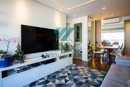 Apartamento com 2 Quartos para alugar, 77m² no Campo Belo, São Paulo