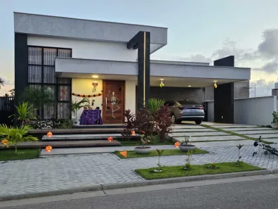 Casa de Condomínio com 4 Quartos à venda, 478m² no Zona de Expansão (Olhos D'Agua), Barra dos Coqueiros