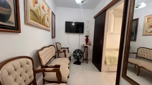 Apartamento com 1 Quarto para alugar, 44m² no Boqueirão, Santos