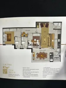 Apartamento com 2 Quartos à venda, 87m² no Jardim Estoril IV, Bauru