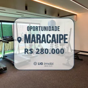 Flat com 1 Quarto à venda, 20m² no Porto de Galinhas, Ipojuca
