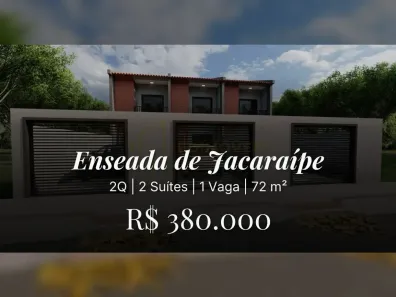 Casa com 2 Quartos à venda, 72m² no Enseada de Jacaraípe, Serra