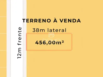 Lote/Terreno à venda, 456m² no Esmeralda, Cascavel