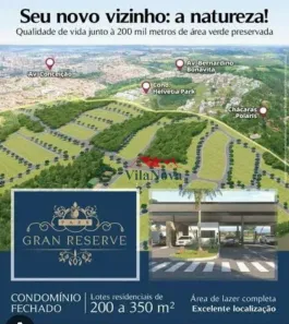 Lote/Terreno à venda, 447m² no Loteamento Park Gran Reserve, Indaiatuba