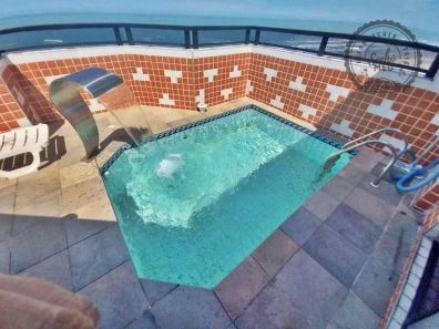 Cobertura com 3 Quartos à venda, 188m² no Guilhermina, Praia Grande