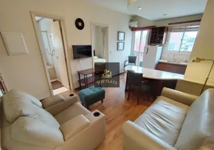 Flat com 1 Quarto para alugar, 30m² no Vila Olímpia, São Paulo