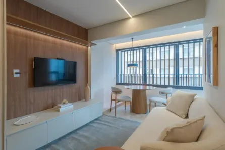 Apartamento com 1 Quarto para alugar, 55m² no Cerqueira César, São Paulo