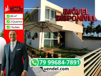 Casa de Condomínio com 2 Quartos à venda, 82m² no Zona de Expansão (Capuã), Barra dos Coqueiros