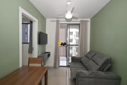 Apartamento com 2 Quartos para alugar, 36m² no Vila Andrade, São Paulo