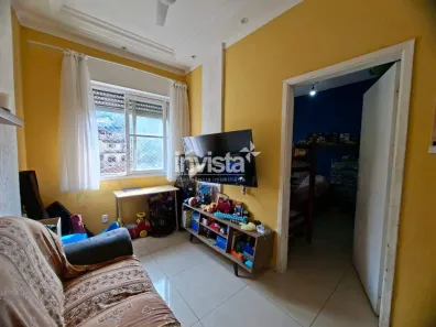 Apartamento com 1 Quarto à venda, 41m² no José Menino, Santos