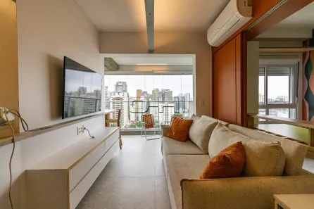 Apartamento com 1 Quarto para alugar, 66m² no Paraíso, São Paulo