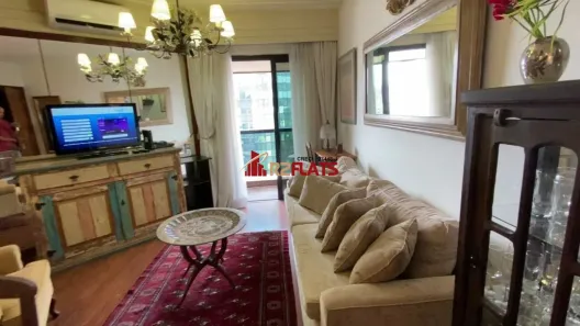 Flat com 1 Quarto para alugar, 38m² no Itaim Bibi, São Paulo